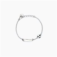 Bracciale Mabina Bambino Football-Tag in Argento 533791 - 533791
